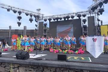 Carrera de Tacones del Carnaval de Telde 2023/TA e Ildefonso Rodríguez.
