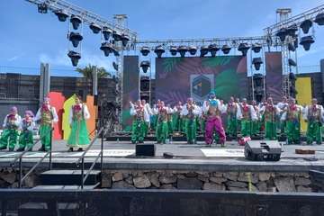Carrera de Tacones del Carnaval de Telde 2023/TA e Ildefonso Rodríguez.