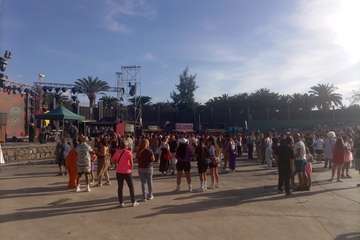 Carrera de Tacones del Carnaval de Telde 2023/TA e Ildefonso Rodríguez.