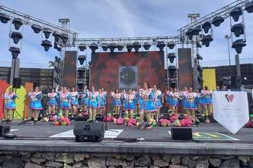 Carrera de Tacones del Carnaval de Telde 2023/TA e Ildefonso Rodríguez.