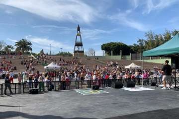 Carrera de Tacones del Carnaval de Telde 2023/TA e Ildefonso Rodríguez.