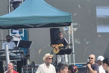 Carrera de Tacones del Carnaval de Telde 2023/TA e Ildefonso Rodríguez.