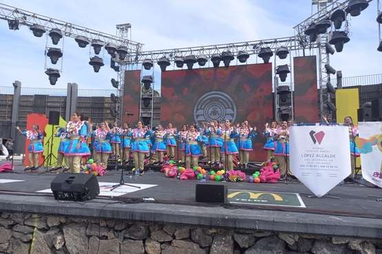 Carrera de Tacones del Carnaval de Telde 2023/TA e Ildefonso Rodríguez.