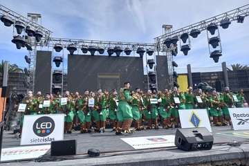 Carrera de Tacones del Carnaval de Telde 2023/TA e Ildefonso Rodríguez.