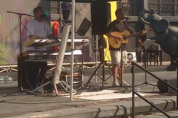 Carrera de Tacones del Carnaval de Telde 2023/TA e Ildefonso Rodríguez.