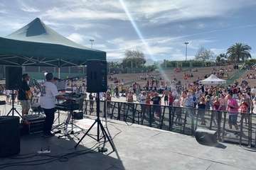 Carrera de Tacones del Carnaval de Telde 2023/TA e Ildefonso Rodríguez.