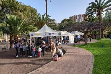 Jinámar disfruta con el tercer encuentro comunitario promovido por el Plan Integral/TA.