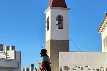 Procesión de La Burrita y concierto de música sacra en Lomo Magullo (Telde)/TA e Ildefonso Rodríguez.