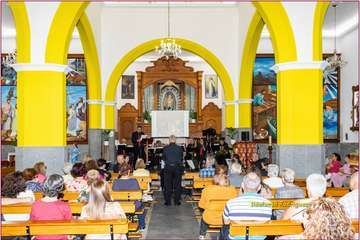 Procesión de La Burrita y concierto de música sacra en Lomo Magullo (Telde)/TA e Ildefonso Rodríguez.
