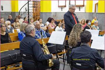 Procesión de La Burrita y concierto de música sacra en Lomo Magullo (Telde)/TA e Ildefonso Rodríguez.
