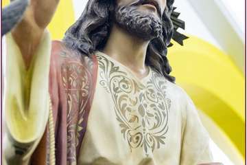 Procesión de La Burrita y concierto de música sacra en Lomo Magullo (Telde)/TA e Ildefonso Rodríguez.