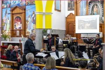 Procesión de La Burrita y concierto de música sacra en Lomo Magullo (Telde)/TA e Ildefonso Rodríguez.