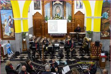 Procesión de La Burrita y concierto de música sacra en Lomo Magullo (Telde)/TA e Ildefonso Rodríguez.