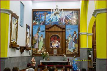 Procesión de La Burrita y concierto de música sacra en Lomo Magullo (Telde)/TA e Ildefonso Rodríguez.
