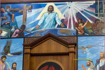 Procesión de La Burrita y concierto de música sacra en Lomo Magullo (Telde)/TA e Ildefonso Rodríguez.