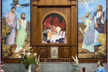 Procesión de La Burrita y concierto de música sacra en Lomo Magullo (Telde)/TA e Ildefonso Rodríguez.