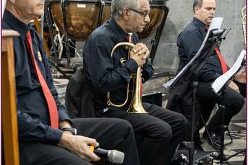 Procesión de La Burrita y concierto de música sacra en Lomo Magullo (Telde)/TA e Ildefonso Rodríguez.