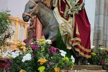 Procesiones de La Burrita en San Juan y El Ejido/FJS y TA.