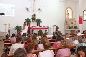El Calero se suma a la celebración del Domingo de Ramos/TA.