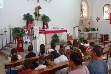 El Calero se suma a la celebración del Domingo de Ramos/TA.