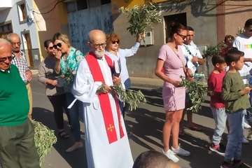 El Calero se suma a la celebración del Domingo de Ramos/TA.