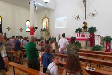 El Calero se suma a la celebración del Domingo de Ramos/TA.