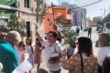 El Calero se suma a la celebración del Domingo de Ramos/TA.