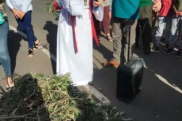 El Calero se suma a la celebración del Domingo de Ramos/TA.