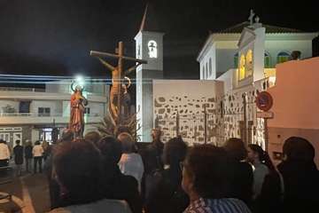 Procesión del Santo Entierro en Lomo Magullo/TA.