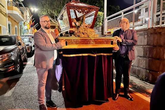 Procesión del Santo Entierro en Lomo Magullo/TA.