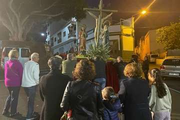 Procesión del Santo Entierro en Lomo Magullo/TA.