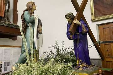 Procesión del Santo Entierro en Lomo Magullo/TA.