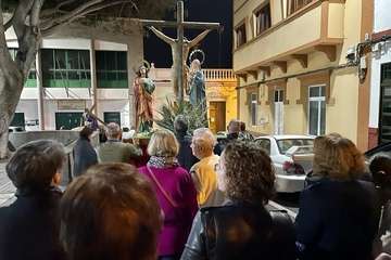 Procesión del Santo Entierro en Lomo Magullo/TA.