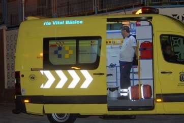 Ambulancia del SUC (Foto TA)