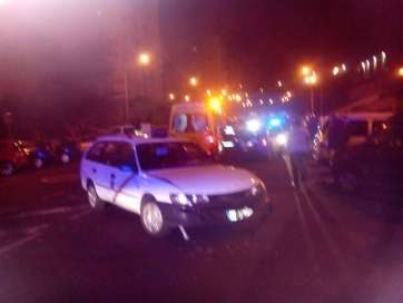 Imagen del accidente (Foto TA)