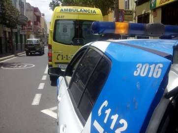 Servicios de emergencia en la zona del atropello (Foto TA)