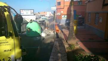 Imagen del suceso (Foto Carmelo Ramos/Telde.tv)