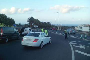 Imagen del accidente (Foto TA)