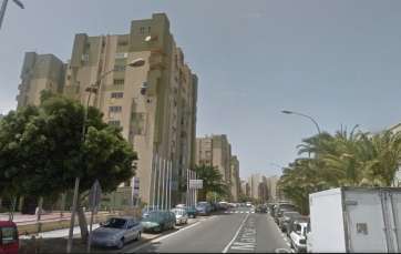 Imagen de la calle Manuel Alemán Álamo, zona en donde se produjo el suceso (Foto TA)