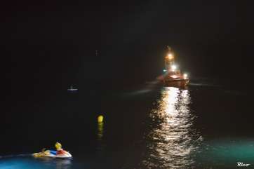 Un helicóptero, una patrullera, bomberos, socorristas y Policía Local participaron en la búsqueda (Foto Antonio Rico)