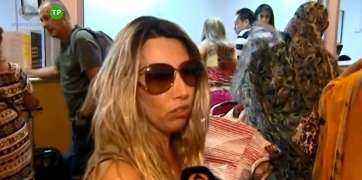 Una de las pasajeras del avión explicó a A3 Canarias lo sucedido (Foto captada por TA de A3)