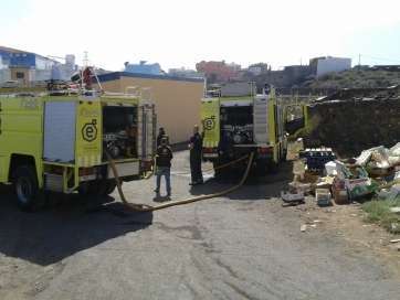 Imagen de archivo de una intervención de los bomberos (Foto TA)