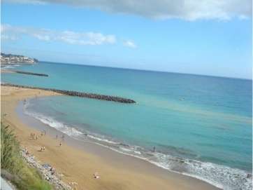 Vista general del sector donde se ahogó el vecino de Telde (Foto TA)