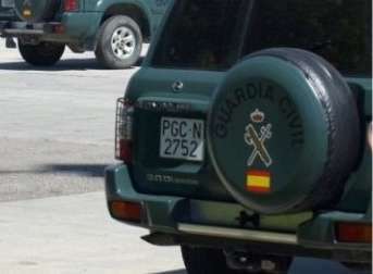 Imagen de archivo de vehículos de la Guardia Civil (Foto RTVC)
