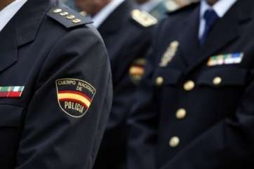 Imagen de archivo de agentes del CNP (Foto TA)