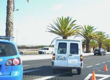 Estado de los vehículos tras el accidente (Foto TA)