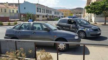 Uno de los vehículos implicados en el accidente de este lunes (Foto TA)