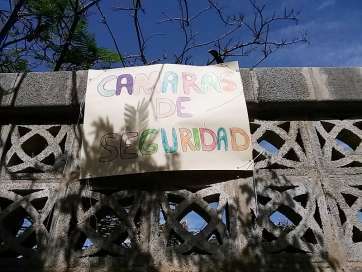 El CEIP Marpequeña reclama la instalación de cámaras de seguridad en sus instalaciones (Foto TA)