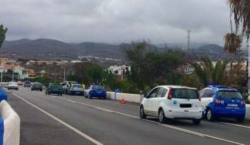 El accidente ocurrió a la altura del puente de El Caracol (Foto TA)