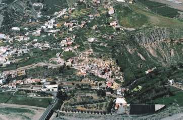 Vista aére de la zona de Caserones (Foto TA)